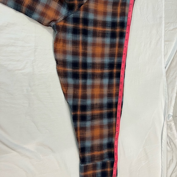 ROWM Men’s 4XB Plaid Button-Up Shirt NWT | 100% Cotton Long Sleeve Flannel - Picture 4 of 8
